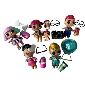 LOL lot of 6 dolls & accessories #7